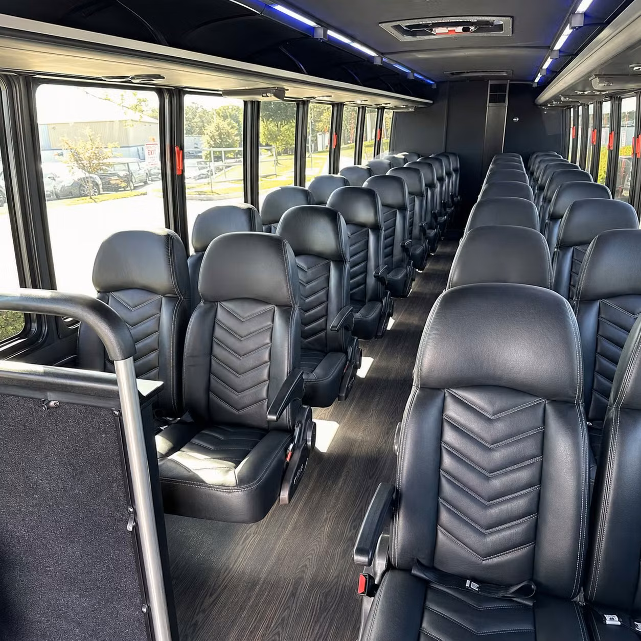 30 passenger minibus interior
