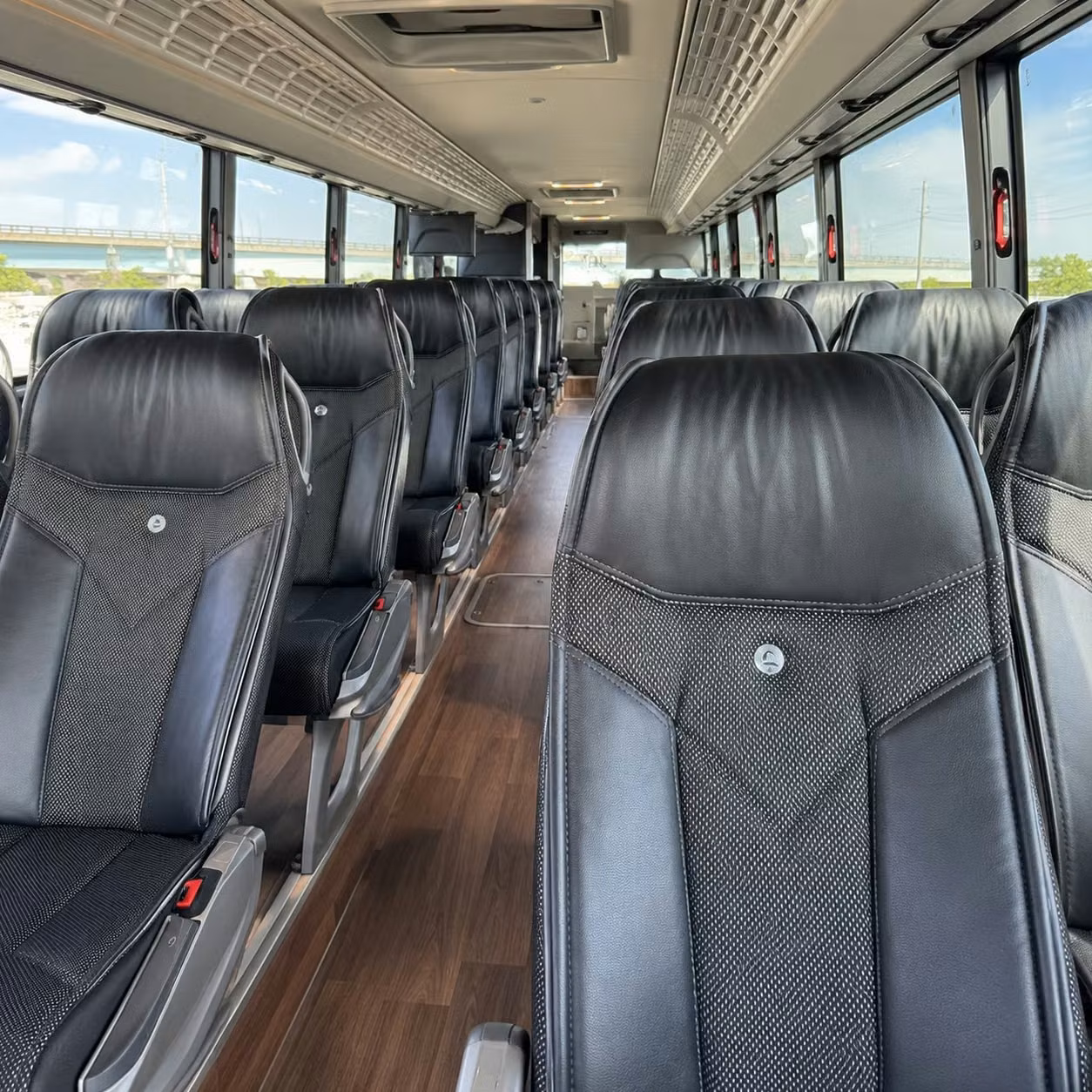 el paso charter bus interior