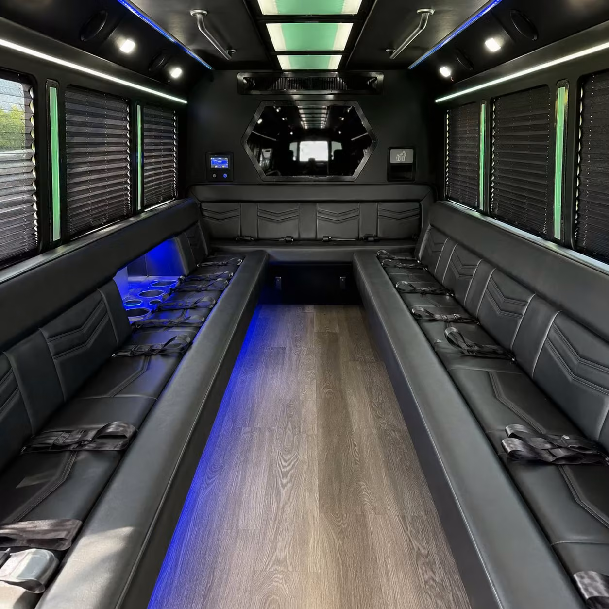 el paso prom party buses ride in style from pickup to the after party