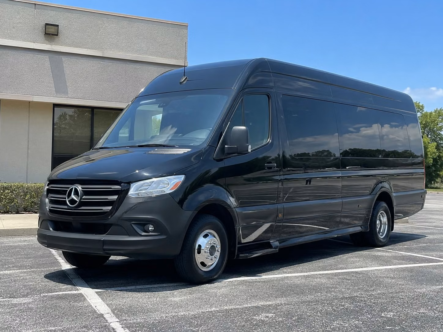 sprinter van with driver